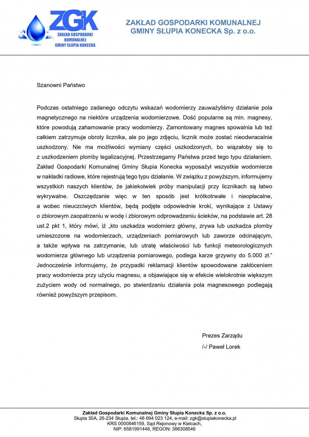 Informacja  - Pole magnetyczne